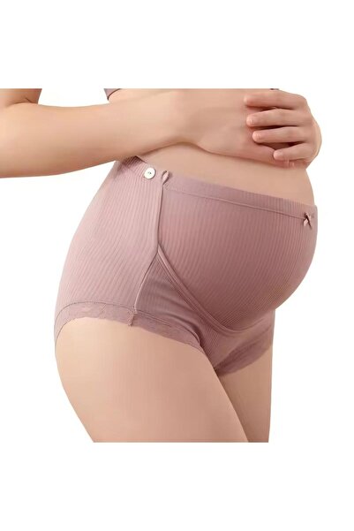 Generic 4pcs High Waisted Maternity Pillow Recovery Panties100%cotton High Waisted Maternity Comfort Panties