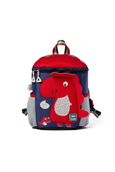 nioni Children's Backpack with Dinosaur Figure