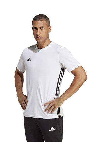 adidas Λευκό μπλουζάκι προπόνησης με λογότυπο Feelready για άνδρες