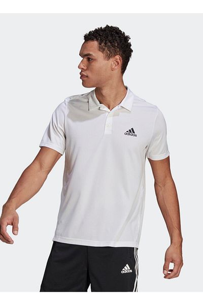 adidas Gm2154 Ανδρικό μπλουζάκι με κοντομάνικο λογότυπο με λαιμόκοψη