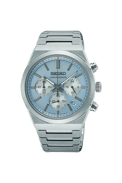 Seiko ساعة يد رجالية كرونوغراف Ssb459p