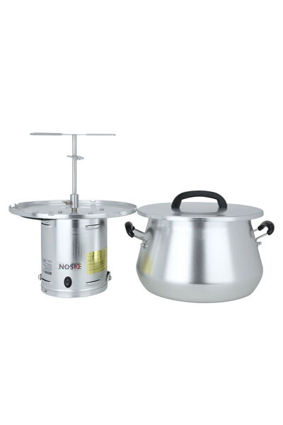 Edison Edison Electric Pressure Cooker, Silver, 10 Litres, 100 Watts