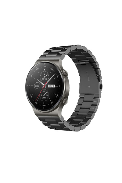Tagomoon Huawei Watch Gt2 Pro Uyumlu Kordon Klasik Baklava Model Paslanmaz Çe...