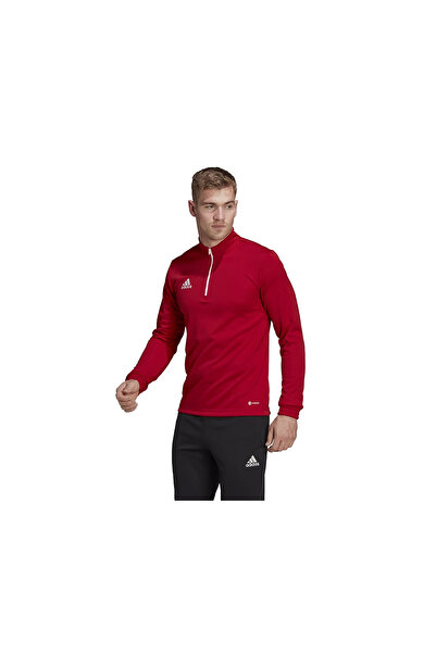 adidas Ent22 Tr Top Erkek Futbol Uzun Kollu Antrenman Üstü H57556 Kırmızı
