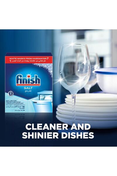 Finish Dishwasher Salt, 2kg x 4