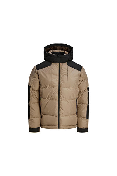 Jack & Jones Jcootis Men's Winter Hooded Coat (Water and Cold Resistant)