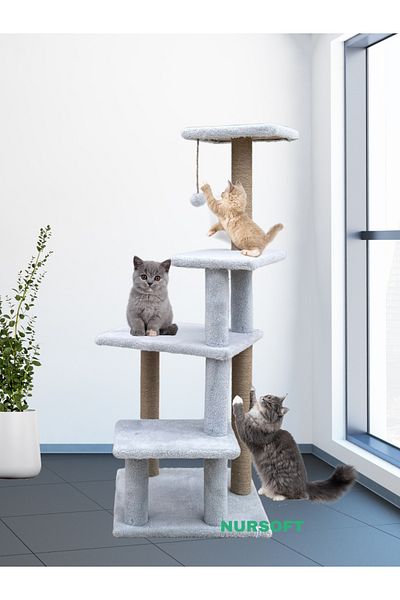 Nursoft Premium Scratching Board Multi-Layer Long Size Large Size Cat Seat Scratching Protector