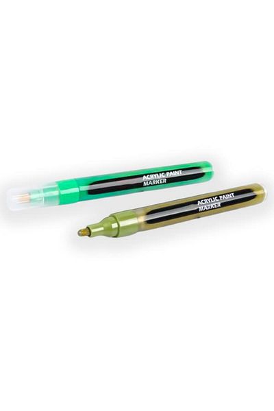 Cengo Medium Tip Acrylic Marker Pen 12 Colors Cgo603