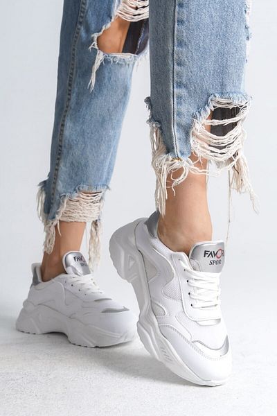 MODENS Pantofi de damă cu talpă înaltă, ocazional, confortabil și elegant, modele de pantofi sport pentru femei