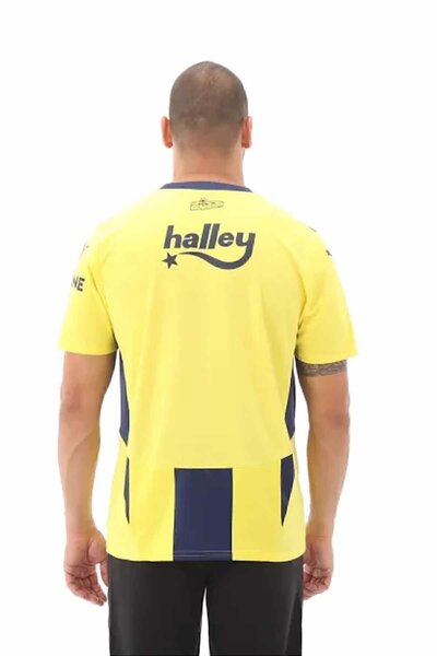 Fenerbahçe 2024/2025 New Season Men's Jersey - Barred, Yellow-Navy, 7753620 -01-2
