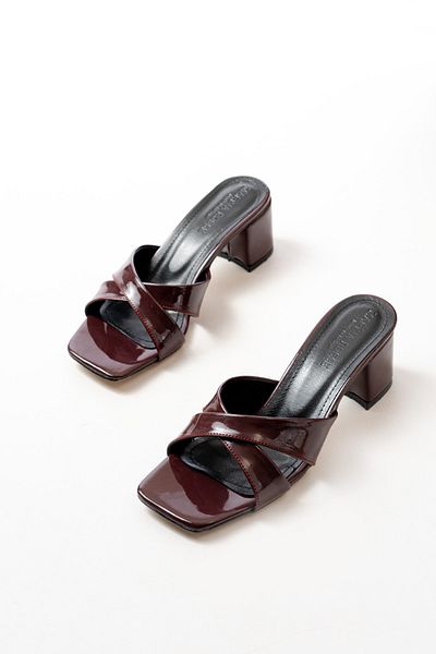marinarosse Dionis Claret Red Women's Heeled Slippers