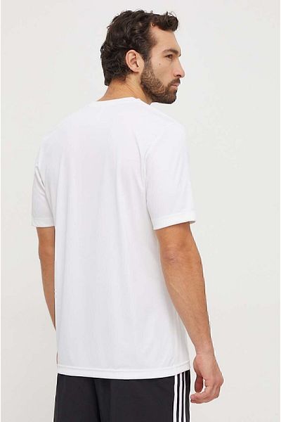 adidas Tricou alb de fotbal pentru bărbați Ent22 Jsy - HC5071