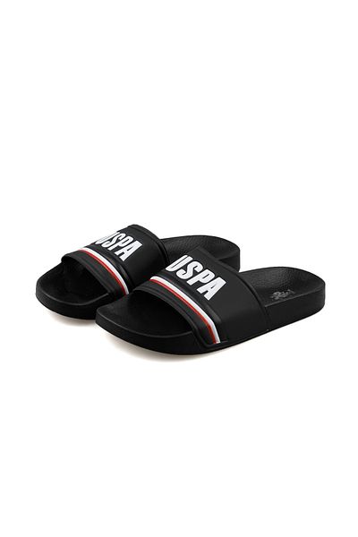 U.S. Polo Assn. U.S. Polo Assn.4M Alvega 4Fx Men's Black Casual Slippers -101699677
