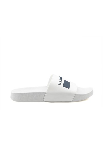 U.S. Polo Assn. U.S. Polo Assn.4M Nico Gr 4Fx - Women's White Slippers101688215