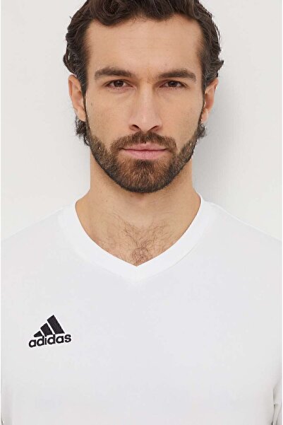 adidas Λευκή ανδρική φανέλα ποδοσφαίρου Ent22 Jsy - HC5071