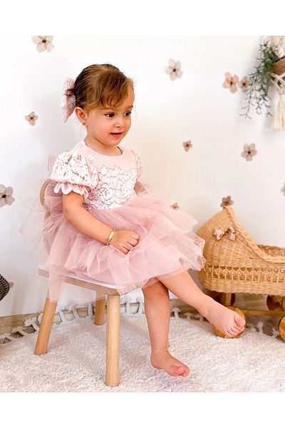 aysskids Nell Girl Copii Pufos Printesa Tutu Nunta Ziua Nașterii Rochie de ocazie specială