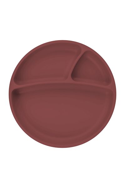 OiOi Claret Red Silicone Plate - Vacuum Base Portion (6 Months)