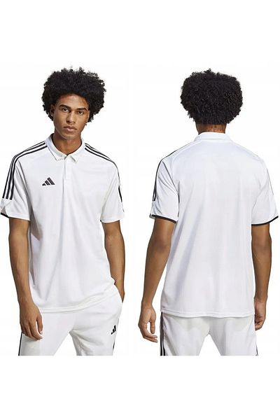 adidas Λευκό ανδρικό μπλουζάκι Polo Tiro23 L - HS3580