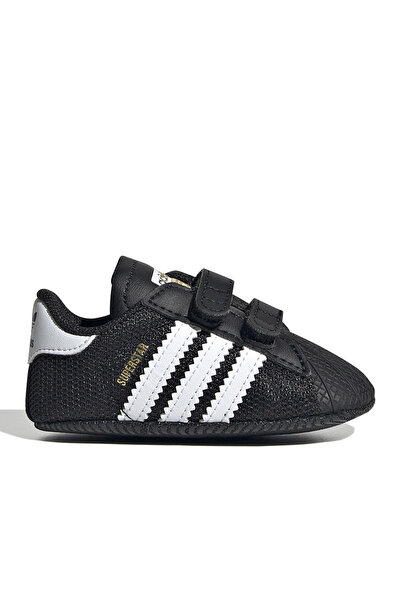 adidas Superstar Crib Siyah İlk Adım Ayakkabısı