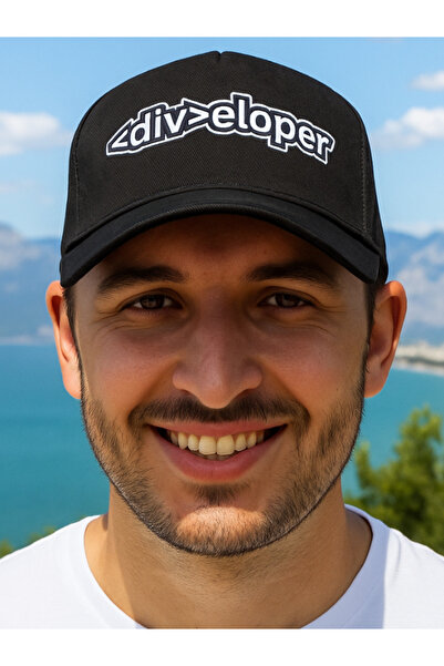 MRB %100 Pamuk Günlük Kullanım Siyah Şapka