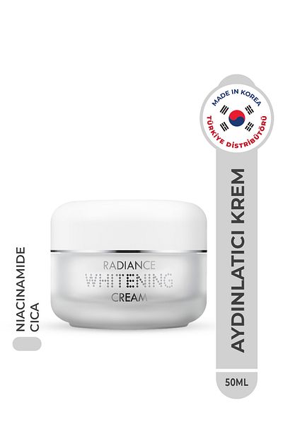 VEROBENE Radiance Whitening Cream Anti-Blemish Tone Equalizing and Brightening Moisturizing Cream Korea 50ml