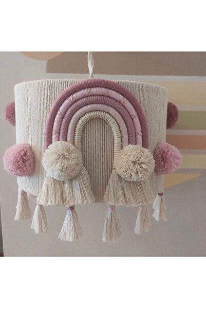 Tasarı Sanatı Bebek / Çocuk Odası Özel Tasarım Makrome Gökkuşaklı Bebek Ve Ço...