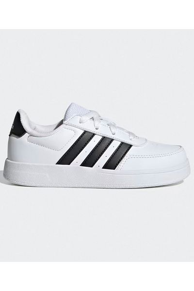 adidas Breaknet 2.0 K White Sneakers - Casual Sports Shoes