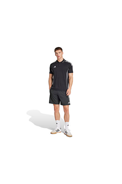 adidas Tiro25c Ανδρικό μπλουζάκι ποδοσφαίρου πόλο γιακά Jy1804 Μαύρο