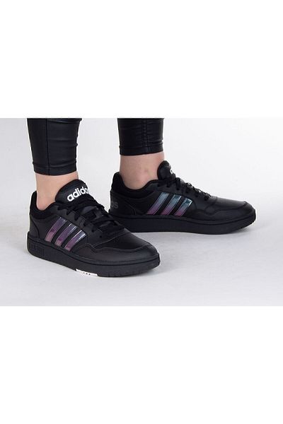 adidas Hoops 3.0 k - YounG Black Casual Shoes Gz9671