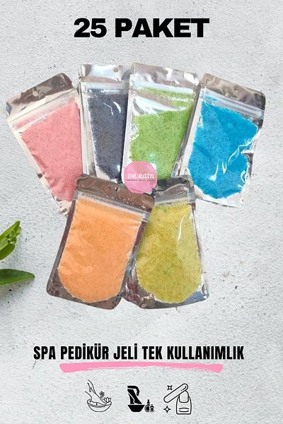 DR.RAİN Spa Pedicure Gel Disposable 25 Pack