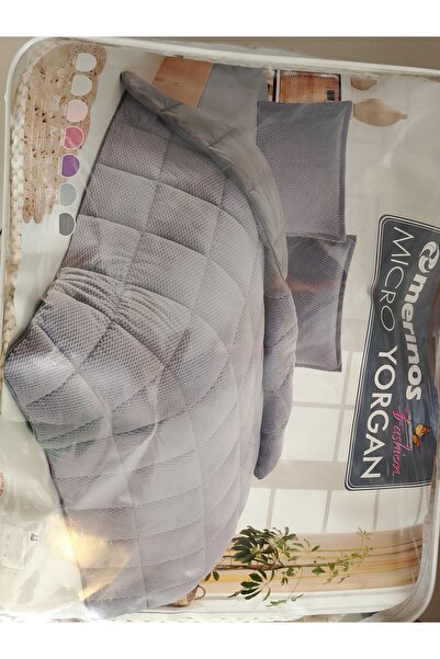 BOZOĞLAN HOME Merinos Micro Yorgan Zigzag Krem Çift Kişilik