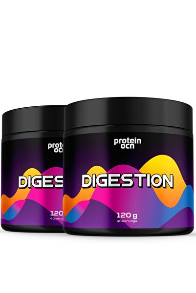 Proteinocean Digestion Sindirim Enzimi Ve Prebiyotik - 120g - 40 Servis X 2 Adet