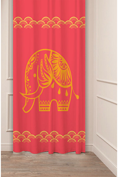 GREENDECOR ماندالا الفيل هندسية بوهيمية منقوشة تصميم خاص مطبوع رقميًا (جناح و...