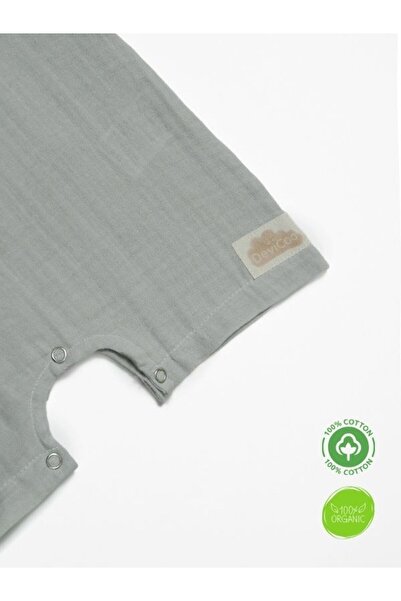 DeviCoo 100% Cotton Organic Muslin Short Jumpsuit