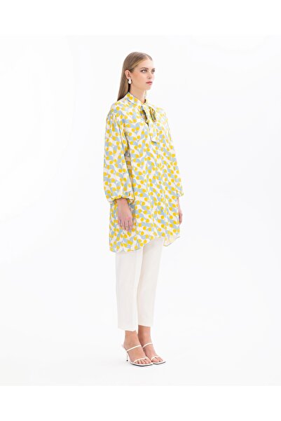 SCL by Seçil 11242104201016 Складна туніка - Rahat Kesim