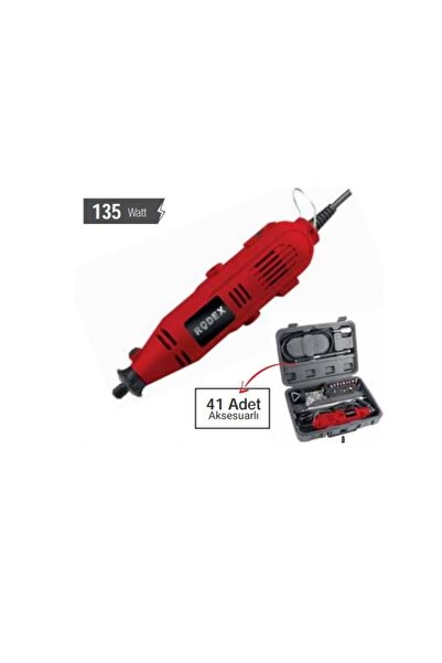 Rodex RDX1341 MİNİ TAŞLAMA VE GRANÜR SETİ RODEX