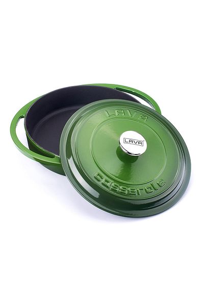 Lava Cast Iron Multi-Purpose Spring Pot Cast Iron Lid Heritage Series Diameter(Ø)28cm