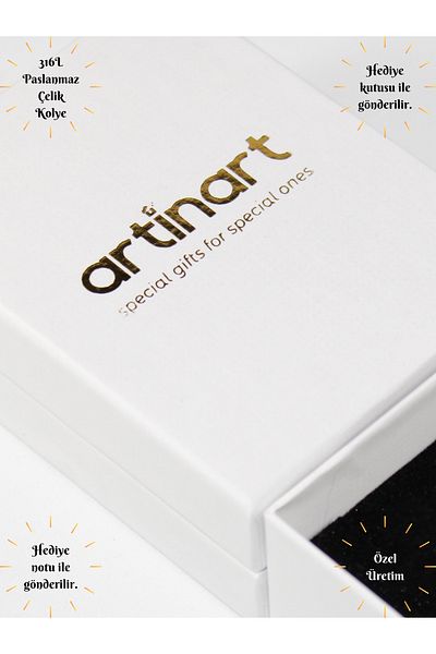 ArtinArt Leo Tarot Necklace |   316L Anti-Tarnish Steel