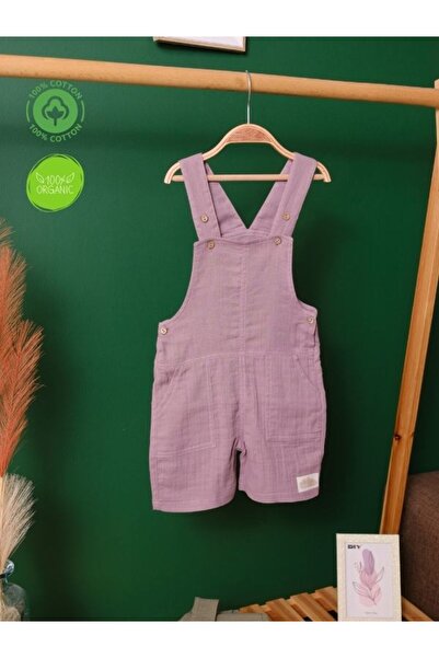 DeviCoo %100 Pamuklu Organik Müslin Unisex Tulum