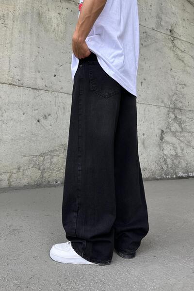 Flaw Wear Basic Acid Wash Baggy Jean