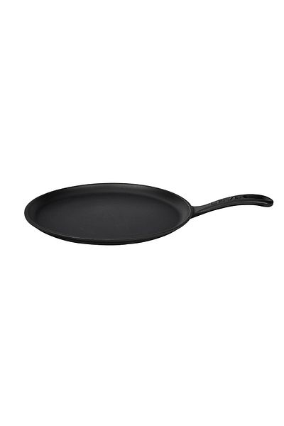 Lava Round Pizza Crepe Pan 26 Cm. Cast Iron Solid Handle