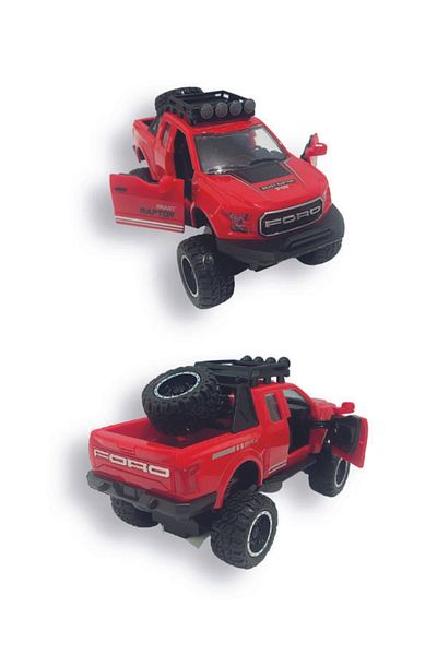 NillyToys Lighted Musical Toy Off-Road Friction Luxury Car Openable Doors