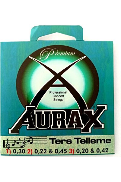 Aurax Ax-32t Ters Telleme Saz Bağlama Teli 30-22-20