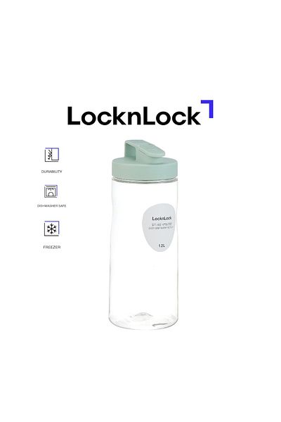 locknlock 1.2L Easy Grip Water Bottle - Mint