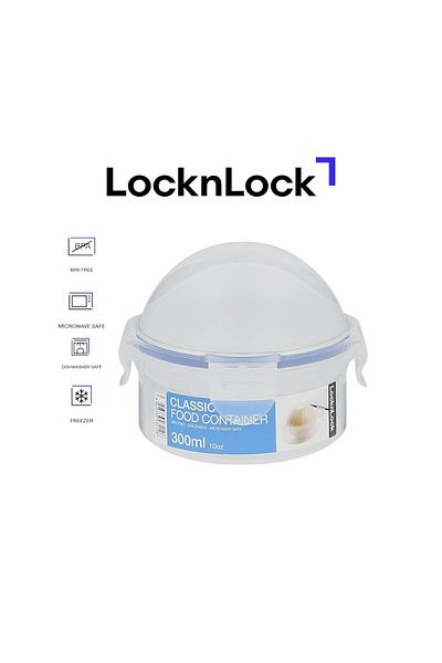 locknlock 300ml  Round  Airtight Food Storage Containern