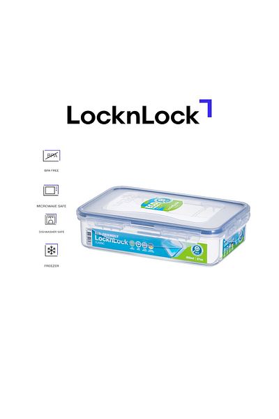 locknlock 800ml  Rectangular  Airtight Food Storage Container