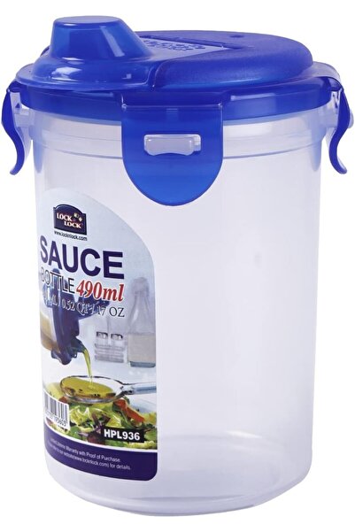 locknlock 490ml Sauce Bottle HPL936 – Durable, BPA-Free Condiment Container, Dishwasher Safe