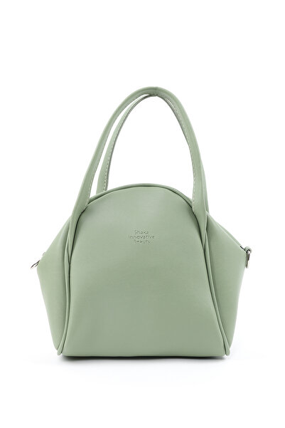 SHAKA حقيبة كتف من الجلد الصناعي باللون الأخضر النعناعي Shk132 مقصورة واحدة و...