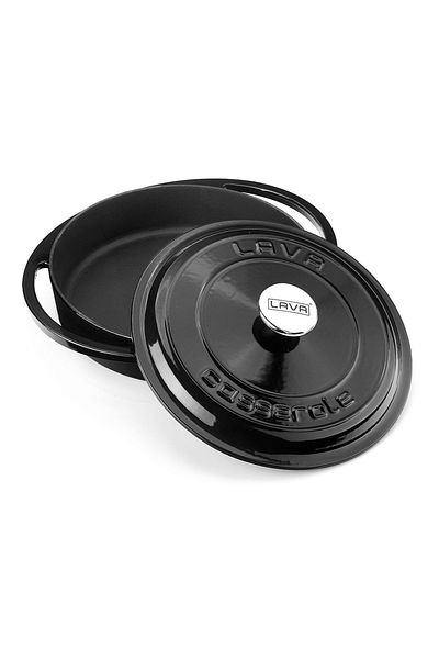 Lava Cast Iron Multi-Purpose Spring Pot Cast Iron Lid Heritage Series Diameter(Ø)28cm