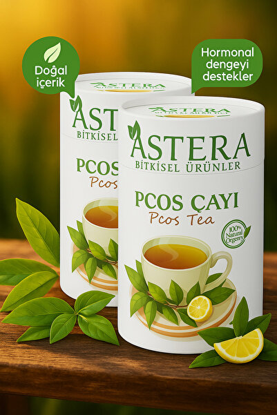 ASTERA 2 Adet * 100 gr Pcos Çayı Karışımı Toz Kıvırcık Nane , Hayıt Tohumu , Civan Perçemi , Aslan Pencesi